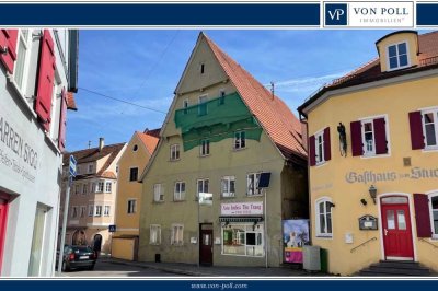 Historisches Wohn-und Geschäftshaus in Nördlingen sucht Menschen mit Vision