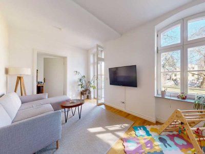Backsteinarchitektur im historischen Ensemble – 3 Zimmer mit Balkon & Stellplatz