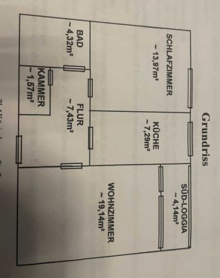 Exklusive 2-Zimmer-Wohnung mit Balkon in Landshut