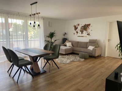 Stilvolle, neuwertige 3-Raum-Wohnung mit gehobener Innenausstattung mit EBK in Nattheim