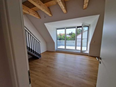 Schöne und neuwertige 3-Zimmer-Maisonette-Wohnung mit geh. Innenausstattung mit Balkon und EBK