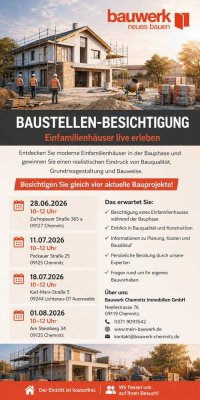 Achtung! Baustellenbesichtigung in Adelsberg am 28.6., 10:00-12:00 Uhr