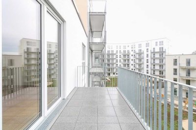 ***ERSTBEZUG*** Penthouse-Flair mit großzügigem Balkon und moderner Küche