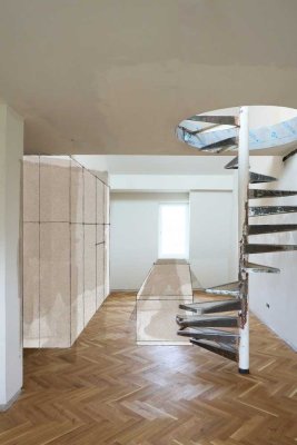 Architekten/Designer Maisonette-Wohnung mit Loggia OHNE MAKLER