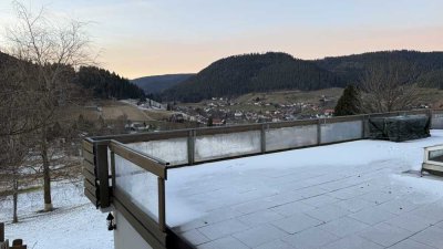 4-Zimmer Erdgeschosswohnung mit wunderschönen Ausblick in Baiersbronn-Mitteltal