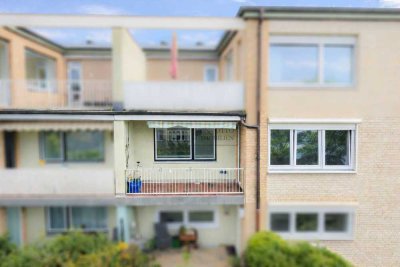 Lichtdurchflutete 3 Zimmer mit sonnigem Balkon