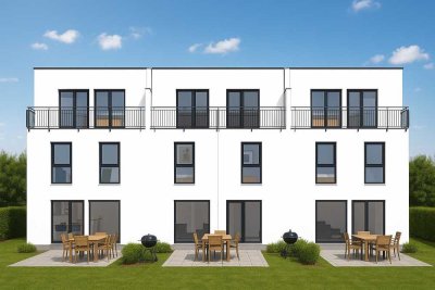 Bezugsfertig geplantes Reiheneckhaus mit 170qm Fußbodenheizung und vollunterkellert.