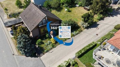Gepflegtes Einfamilienwohnhaus in ruhiger Wohnlage mit großzügigen Garten-/Wiesengrundstück