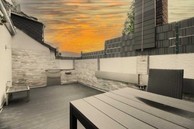 Seltene Chance: möbelierte 2-Zimmer-Wohnung mit Whirlpool-Bad & Traum Balkon