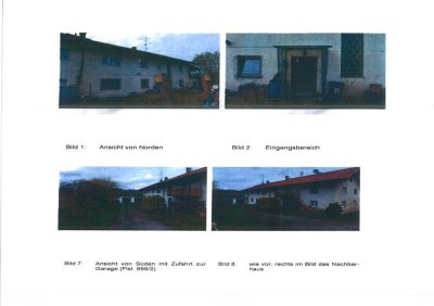 Preiswertes 9-Raum-Reihenhaus in Schnaitsee, Sanierungsobjekt