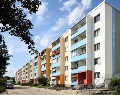 3-Zimmerwohnung mit ebenerdiger Dusche und Balkon