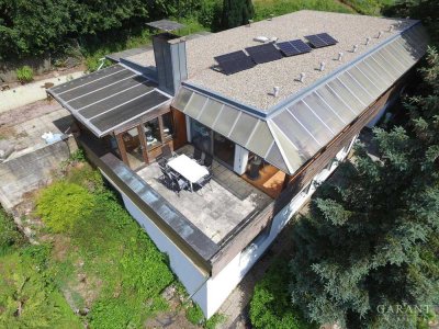 Wohnen über den Dächern von Kleinbrach Einfamilienhaus mit Einliegerwohnung und Traumblick