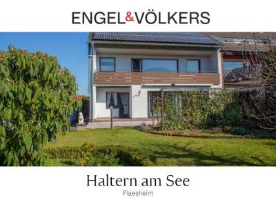 Lichtdurchflutetes Reihenendhaus mit großem Garten in Haltern am See