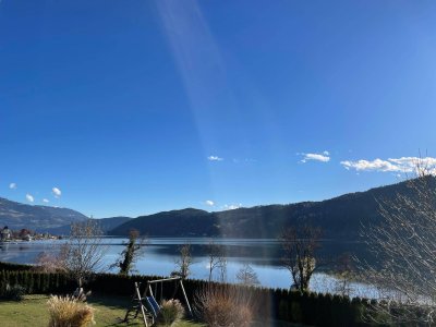 Wohnen mit Blick auf den Millstättersee 74m2 + 2 Balkone 15m2