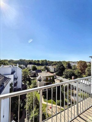 Lichtdurchflutetes Penthouse mit großer Sonnenterrasse & Loftcharakter nahe Schlosspark