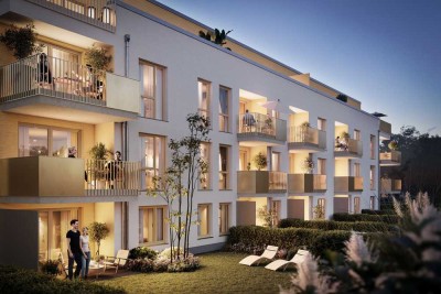 Nachhaltig investiert mit einem guten Gefühl - 2,5 Zimmer Designwohnung mit KfW Sonderkredit