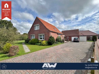 Einfamilienhaus mit großem Grundstück in ländlicher Lage von Oldeborg!