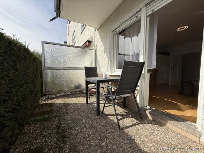 Gemütliche 1-Zimmer-Wohnung mit Terrasse in Bad Nauheim