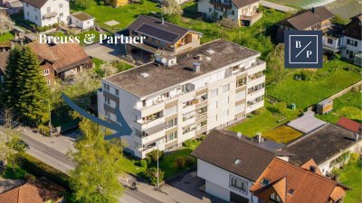 Gepflegte 4-Zi-Wohnung 111m² in Dornbirn mit 2 Balkonen, Garage &amp; Aufzug
