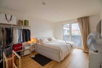 Maisonette 2 Zi., 59,6 qm, Terrasse, vollmöbliert, Neubau Schöneberg