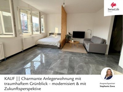 Klosterneuburg: Stilvolle Garçonnière mit Weinberg- und Wiesenblick – perfekte Anlage