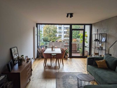 Helle 3-Zimmer Maisonette-Wohnung in Düsseldorf-Derendorf