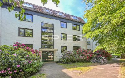 Nähe Focke-Museum: renovierte 2-Zimmer-Wohnung mit Loggia