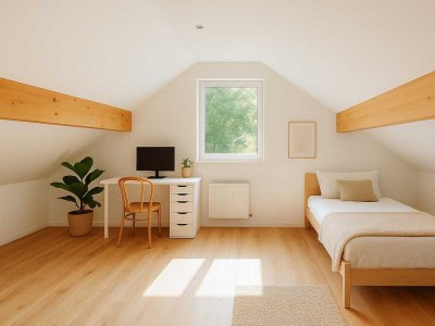 Bezugsfreies Einfamilienhaus mit aktuell 4 Wohneinheiten und großem Garten
