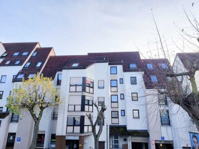 Zentrale 2-Zimmer-Wohnung mit Balkon und Tiefgaragenstellplatz in Wiesloch