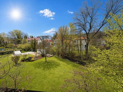 Gemütliche 1-Zimmer Wohnung mit Blick ins Grüne
