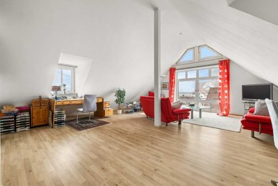Gemütliche und lichtdurchflutete Maisonette-Wohnung im Herzen von Ehingen