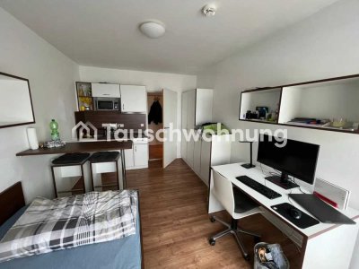 Tauschwohnung: 1-Zimmer-Wohnung gegen eine große 1- bis 2-Zimmer-Wohnung