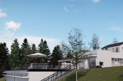 Nähe Graz: Luxuriöse Villa - Rohbau bereits fertig - mit herrlichem Ausblick in erhöhter Traumlage - noch heuer beziehbar!