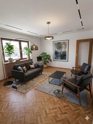 Wohntraum: geniale 2-Zimmer-Wohnung mit Einbauküche & Balkon