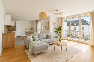 Moderne 3 Zimmer ETW mit Südwest-Balkon Baujahr 2018