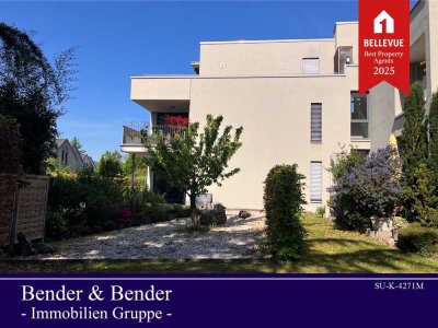 Moderne und zentral gelegene Erdgeschosswohnung mit Terrasse und Garten in bevorzugter Wohnlage!