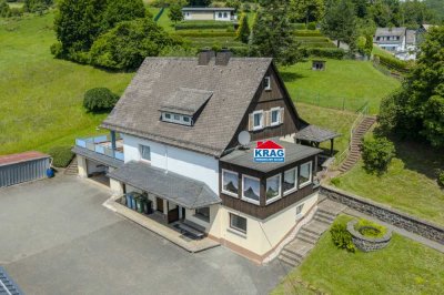 ++ KRAG Immobilien ++ Viel Platz für Mensch & Tier | 9 Räume | Gartenidylle mit Auslauf und Garage