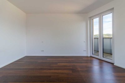 Blick über die Stadt- Altersgerechte helle Penthousewohnung an der Fußgängerzone