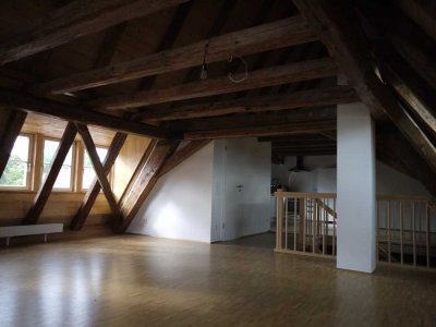 Wohnen im historischen Ambiente - 3,5 Zi-Maisonette-Whg. mit  ca. 120 qm und herrlicher Dachterrasse