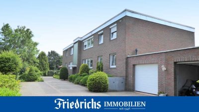 Attraktive und bezugsfreie OG-Wohnung mit Loggia, Garage und Gartenbereich in Bad Zwischenahn