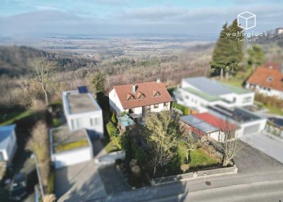 Jetzt reduziert! Attraktive Lage mit Panoramablick – Vielseitiges Wohnhaus in Waldenburg