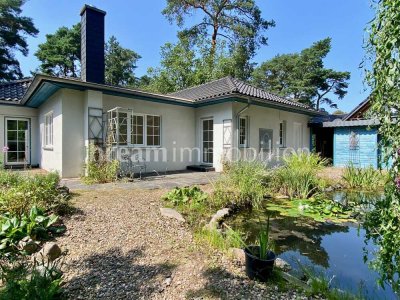 RUHE & NATUR AM STADTRAND - moderner 3-Zimmer-Bungalow mit großem Garten in Potsdam - Groß Glienicke