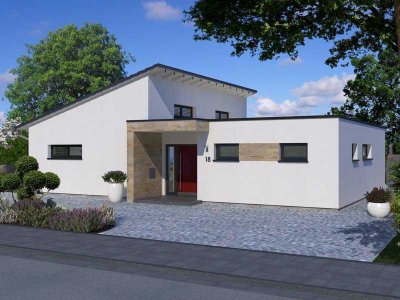 Alles auf einer Ebene - exklusiver Neubau-Bungalow für sorgenfreies Wohnen