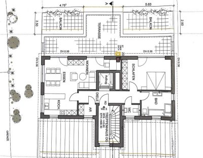 Schöne Penthousewohnung