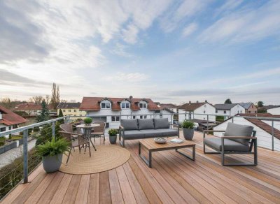 Modernes Wohnen mit Aussicht-Kernsanierte 2-Zi-Wohnung mit Dachterrasse in Ittling
