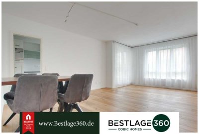 Lichtdurchflutete 3-Zimmer-Wohnung mit Süd-West-Loggia in Bad Homburg