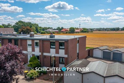 Leeste | Charmantes Reihenendhaus mit Fernblick, Sonnenterrasse & Garage