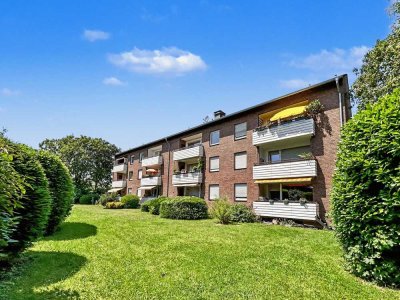 Gepflegte 3-Zimmer-Wohnung mit Balkon, Stellplatz und Gemeinschaftsgarten in Duisburg-Friemersheim