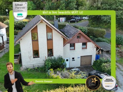 Freistehendes Einfamilienhaus in Heimbach mit tollem Blick