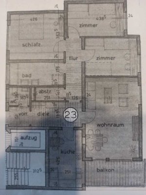 Attraktive 4-Raum-Wohnung mit EBK und Balkon in Dettenhausen